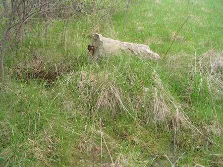 Holiday Drive-In Theatre - Screen Foundation Photo From Robert (newer photo)